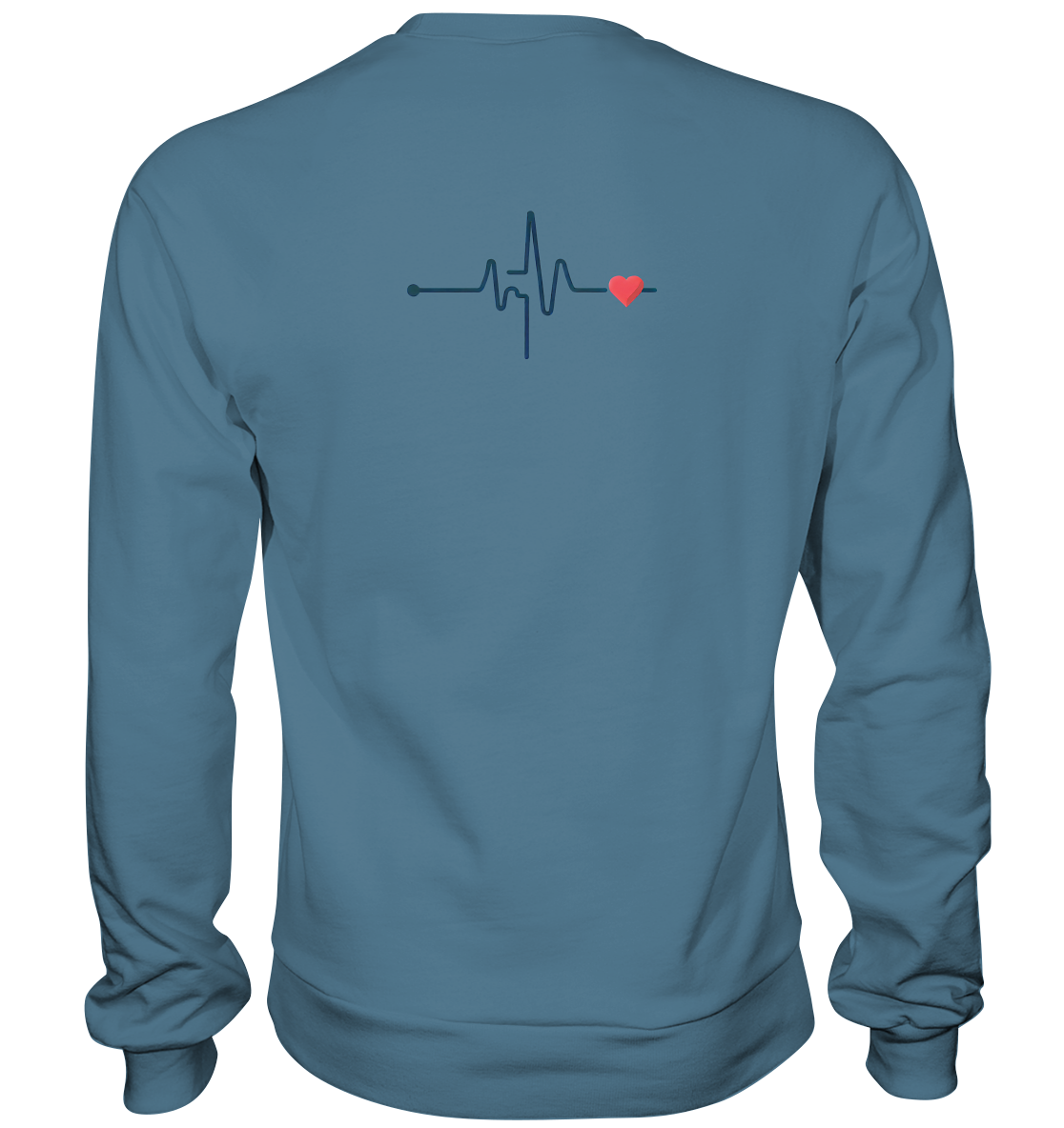 Pulsschlag für die Liebsten - Basic Sweatshirt