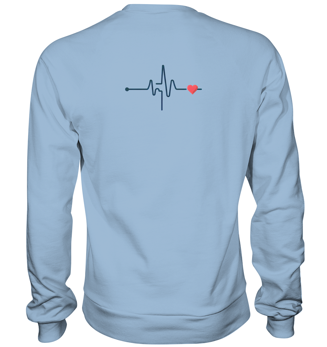 Pulsschlag für die Liebsten - Basic Sweatshirt