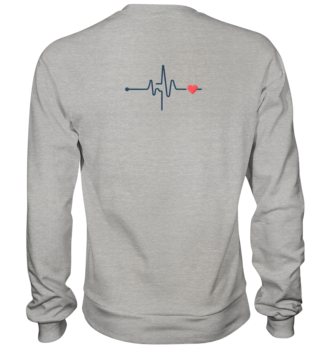 Pulsschlag für die Liebsten - Basic Sweatshirt