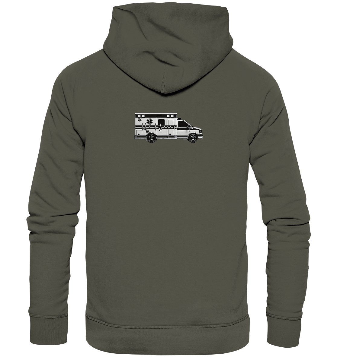 Rettungssanitäter mit Herz - Organic Hoodie