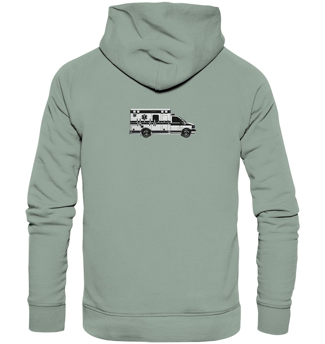 Rettungssanitäter mit Herz - Organic Hoodie