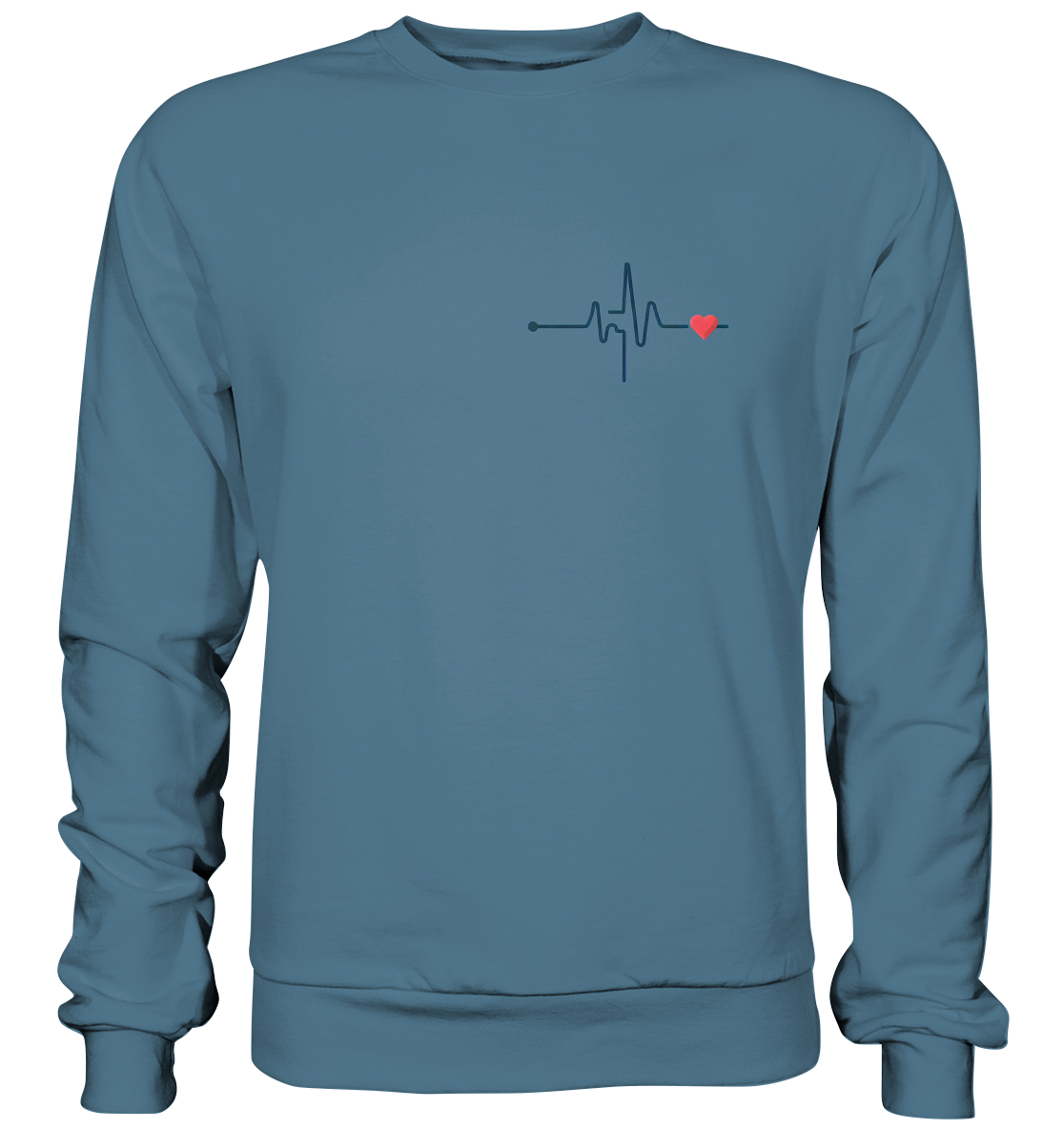 Pulsschlag für die Liebsten - Basic Sweatshirt