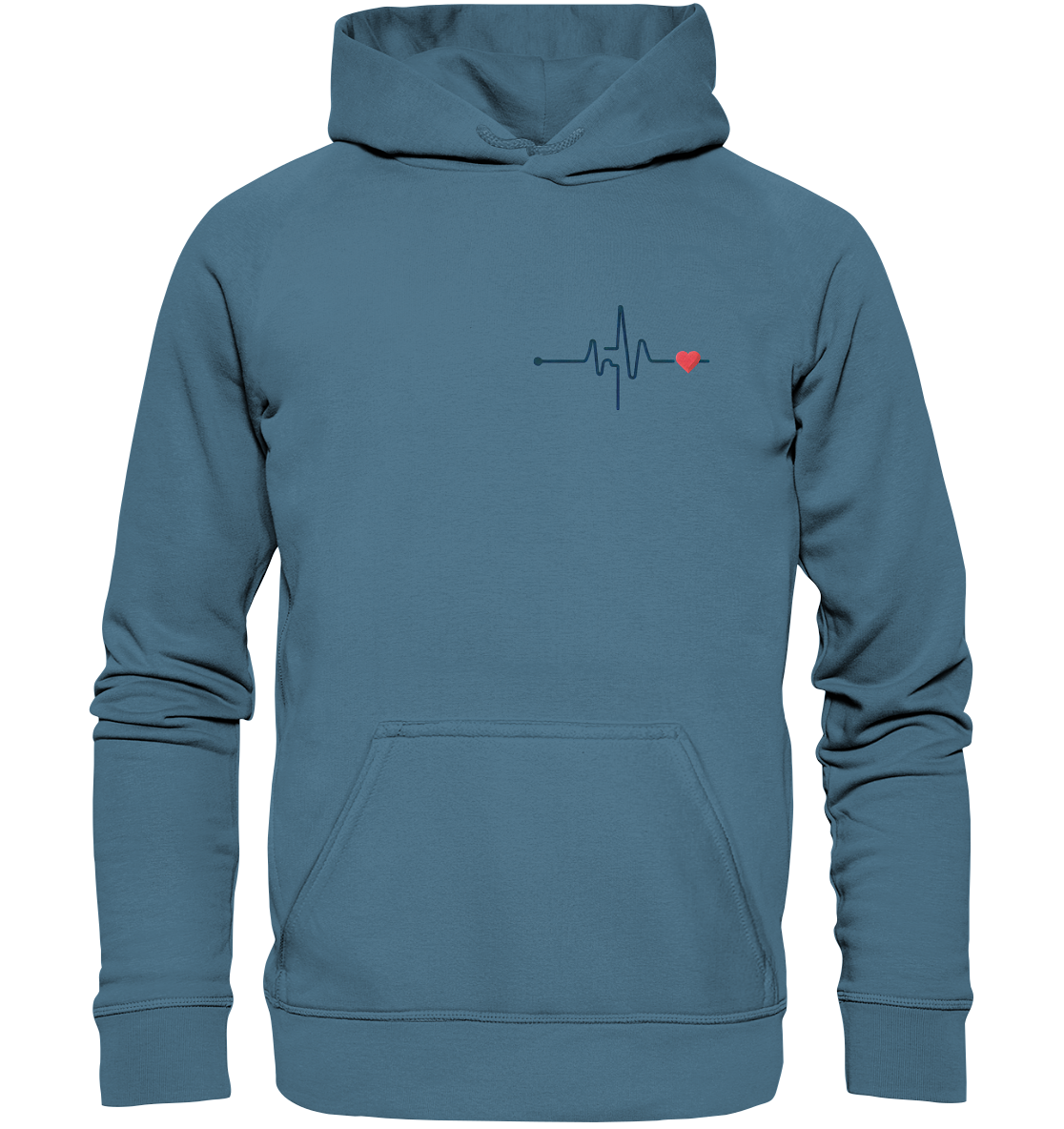 Pulsschlag für die Liebsten - Basic Unisex Hoodie