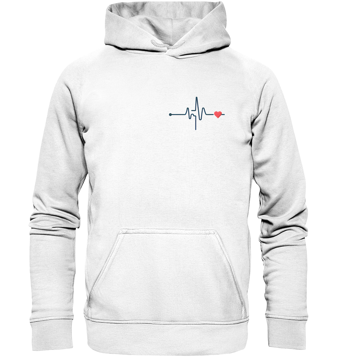 Pulsschlag für die Liebsten - Basic Unisex Hoodie