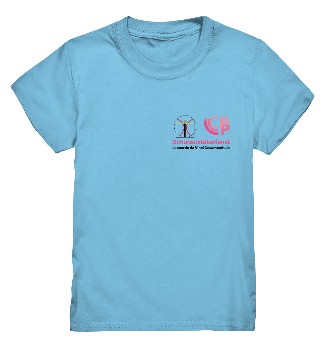 Dienstkleidung Schulsanitätsdienst Leonardo-da-Vinci Gesamtschule Willich - Kids Premium Shirt