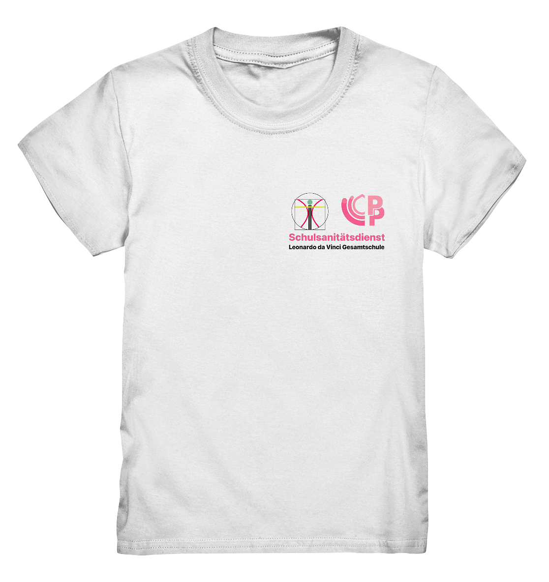 Dienstkleidung Schulsanitätsdienst Leonardo-da-Vinci Gesamtschule Willich - Kids Premium Shirt
