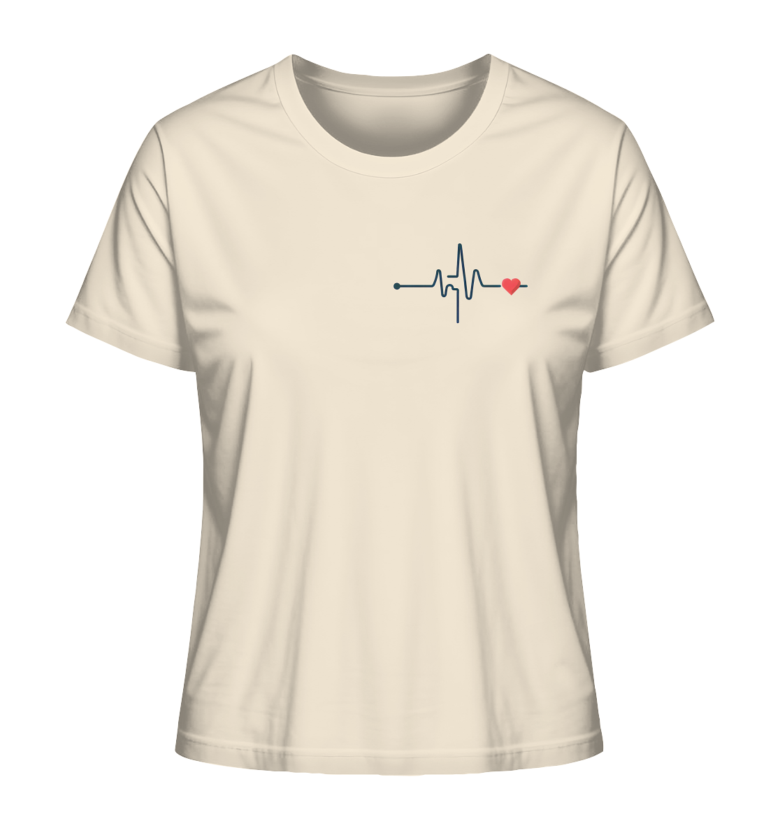 Pulsschlag für die Liebsten - Ladies Organic Shirt