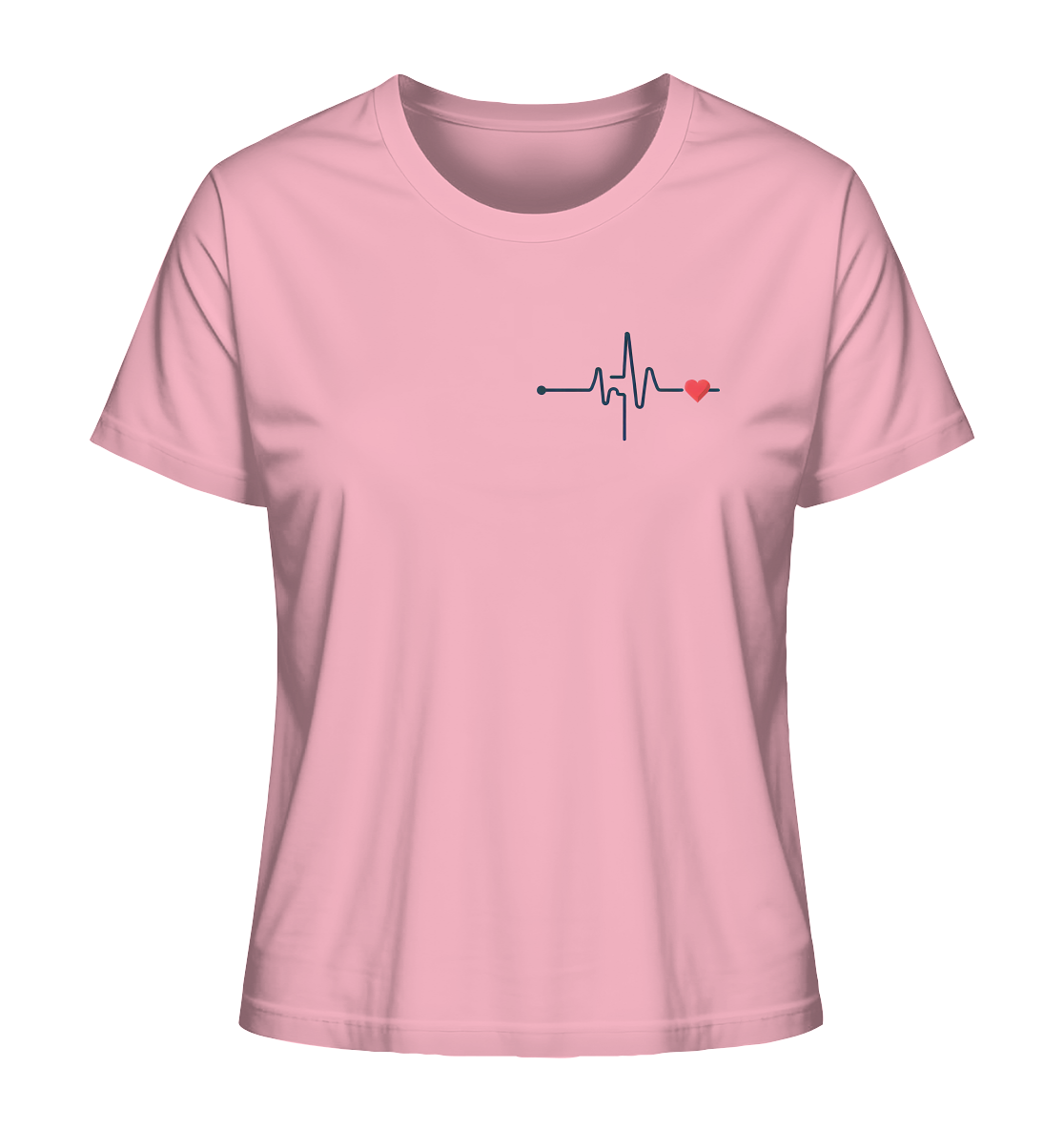 Pulsschlag für die Liebsten - Ladies Organic Shirt