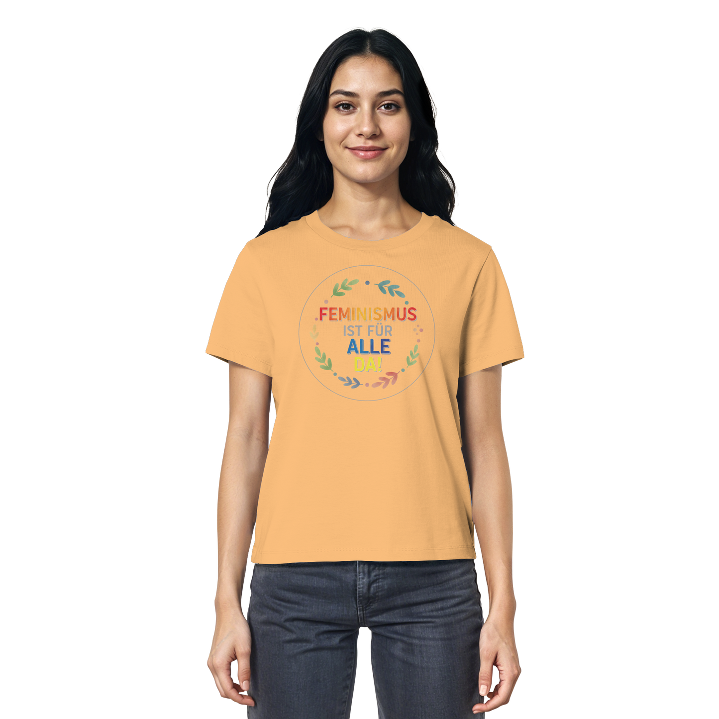 Feminismus ist für alle da - Ladies Organic Shirt