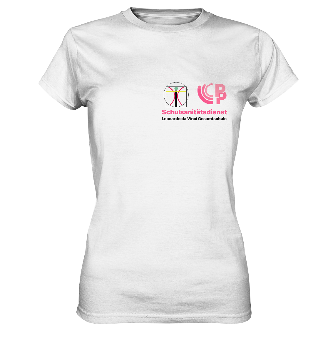 Dienstkleidung Schulsanitätsdienst Leonardo-da-Vinci Gesamtschule Willich - Ladies Premium Shirt