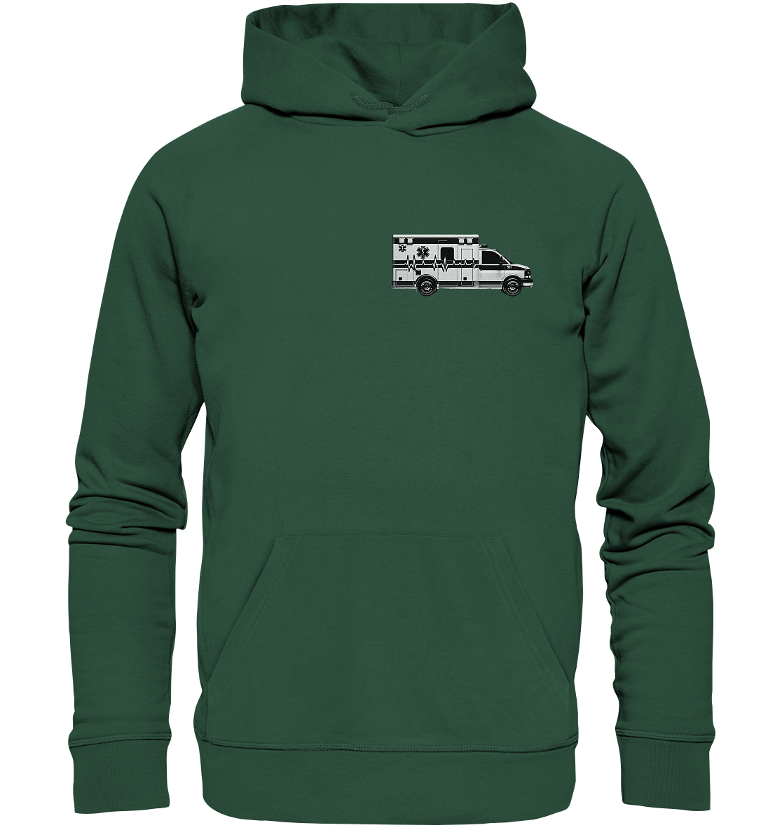 Rettungssanitäter mit Herz - Organic Basic Hoodie