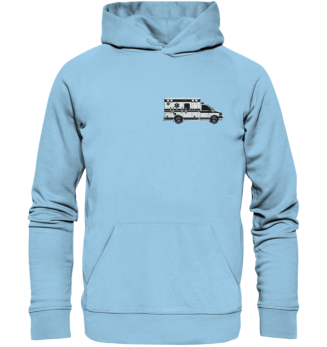 Rettungssanitäter mit Herz - Organic Basic Hoodie