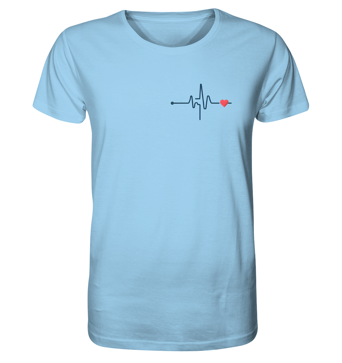 Pulsschlag für die Liebsten - Organic Basic Shirt