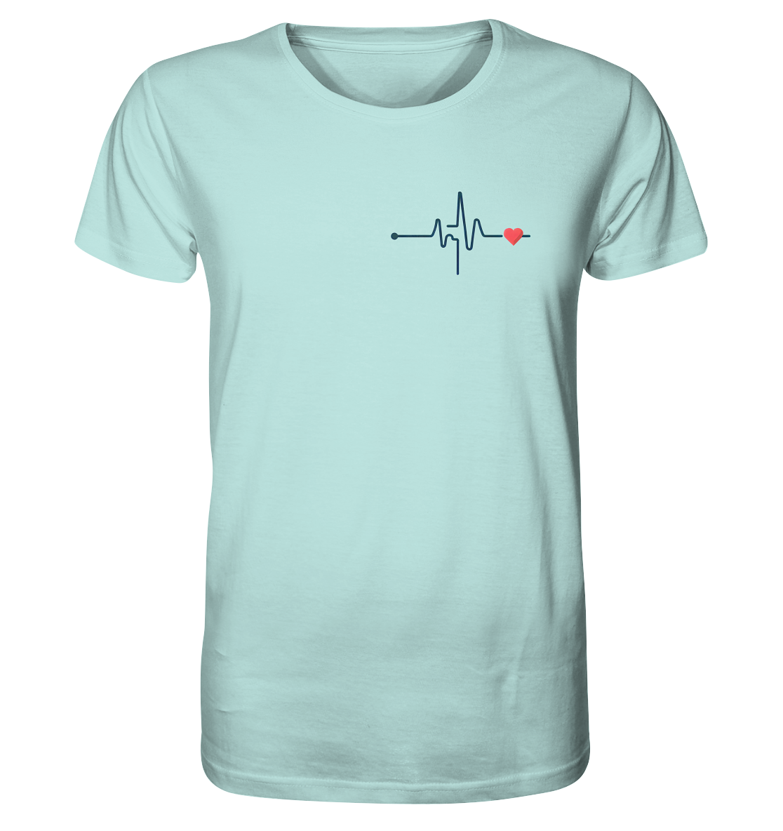 Pulsschlag für die Liebsten - Organic Basic Shirt