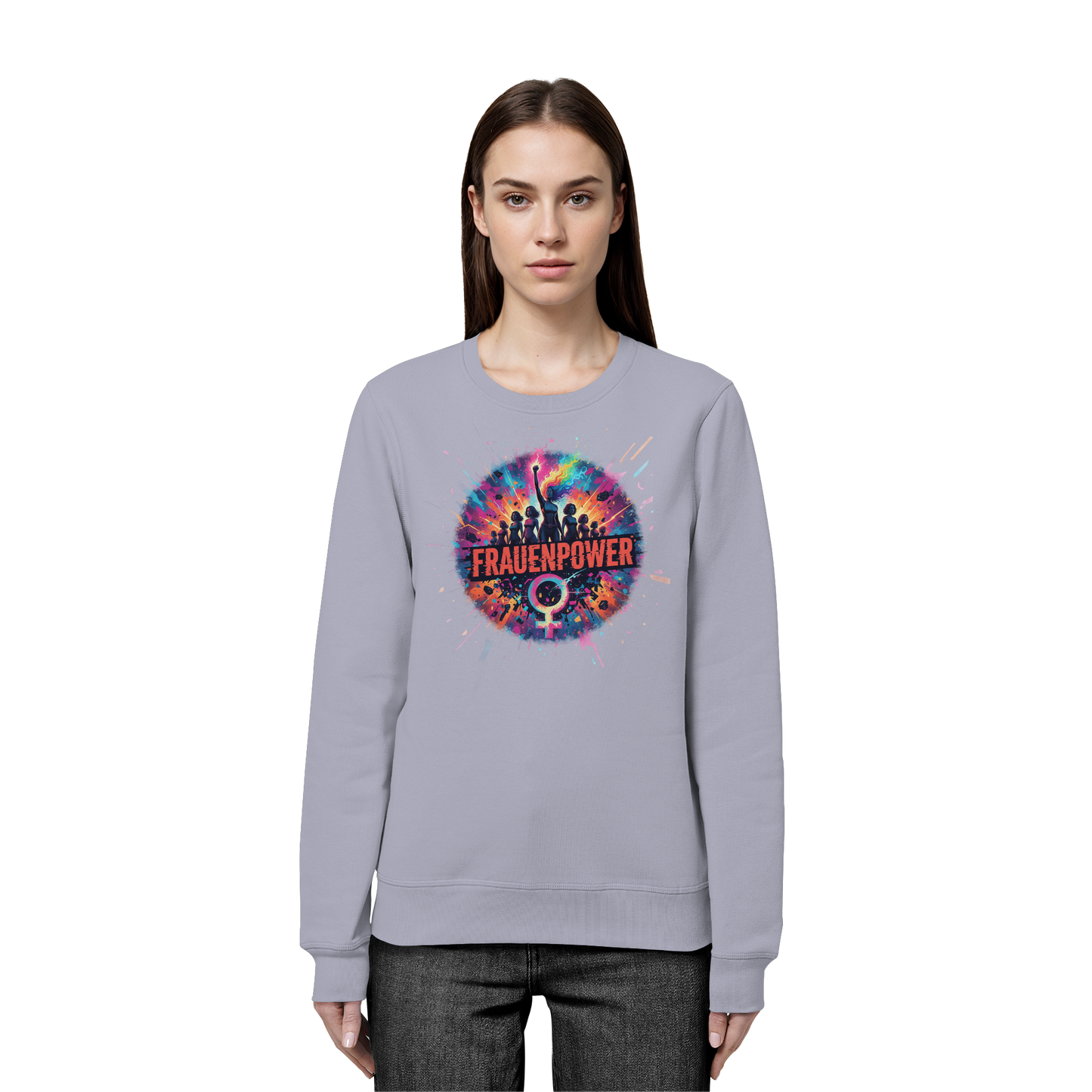 Frauenpower - Feminismus - Organic Basic Unisex Sweatshirt