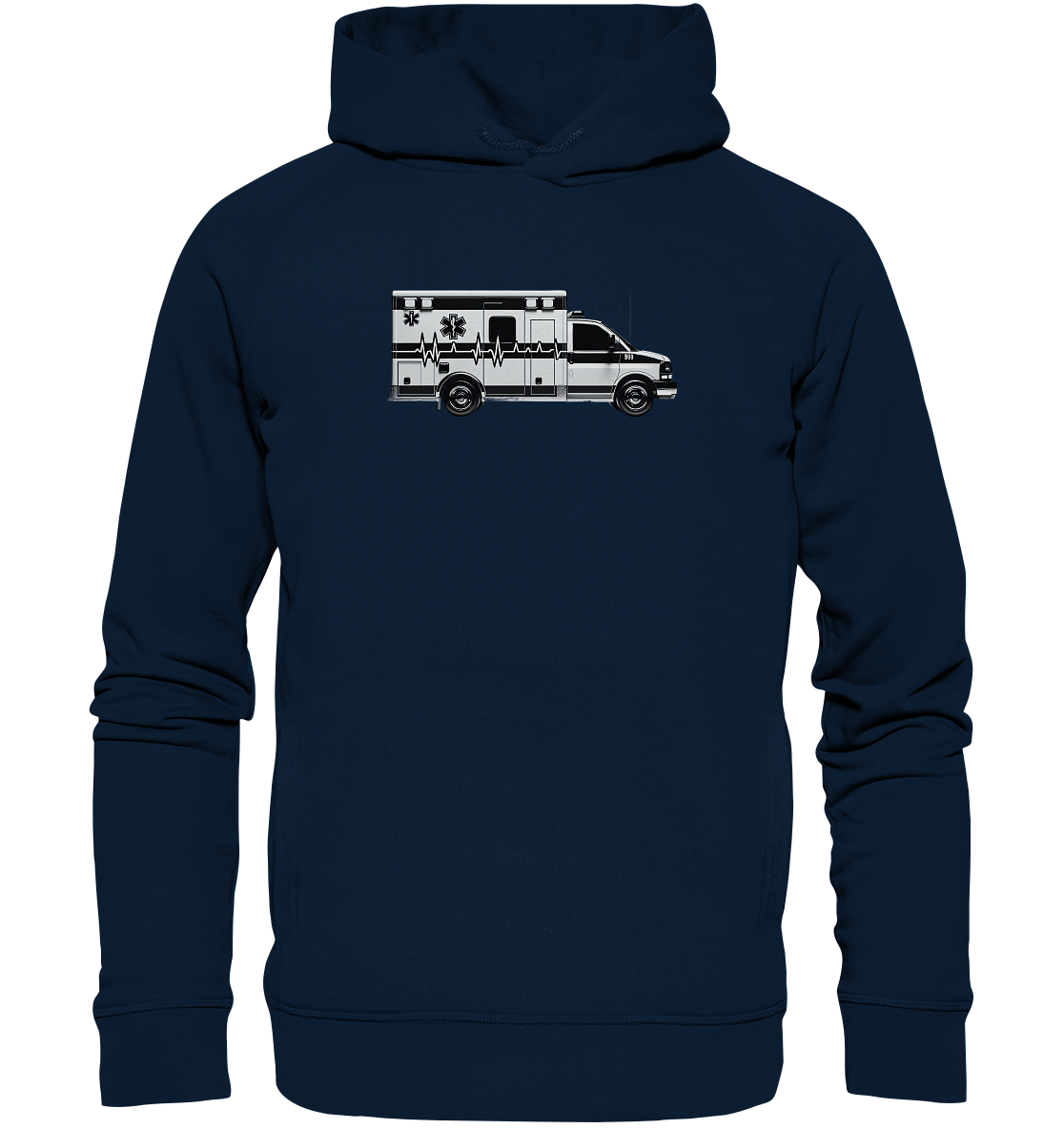 Rettungssanitäter mit Herz - Organic Fashion Hoodie