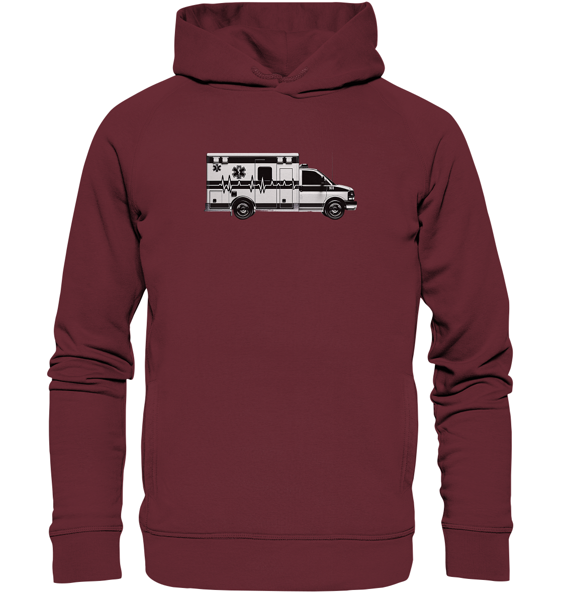 Rettungssanitäter mit Herz - Organic Fashion Hoodie