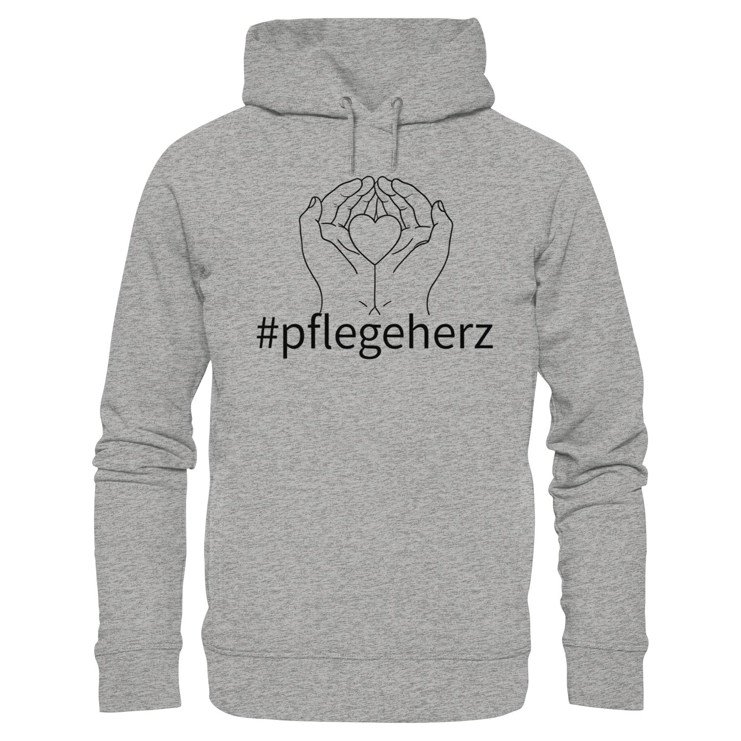 #pflegeherz - Pflegekraft - Organic Fashion Hoodie