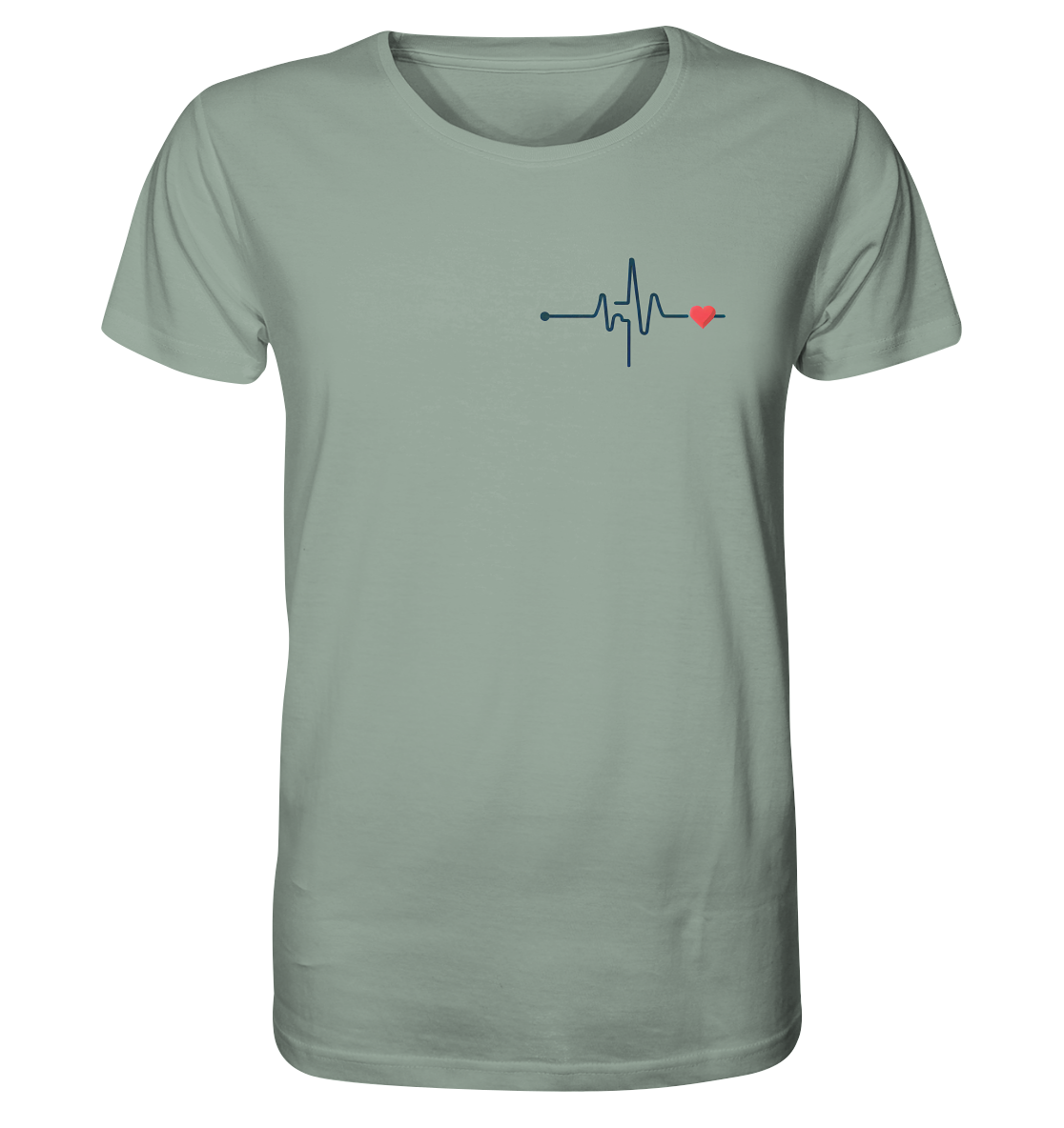 Pulsschlag für die Liebsten - Organic Shirt