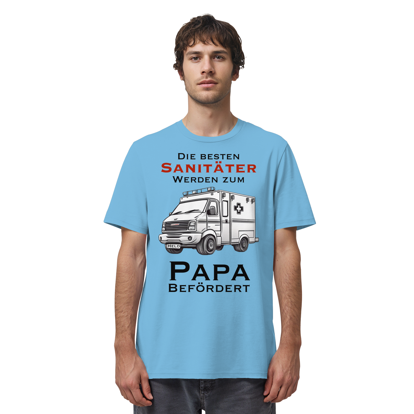Die besten Sanitäter werden zum PAPA befördert - Rettungsdienst - Organic Shirt