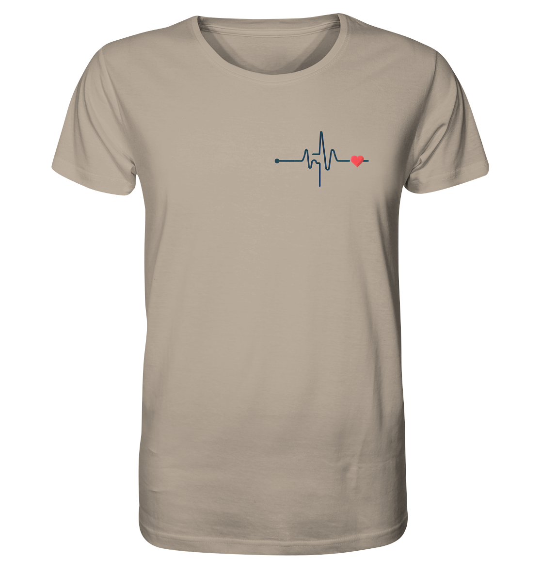 Pulsschlag für die Liebsten - Organic Shirt