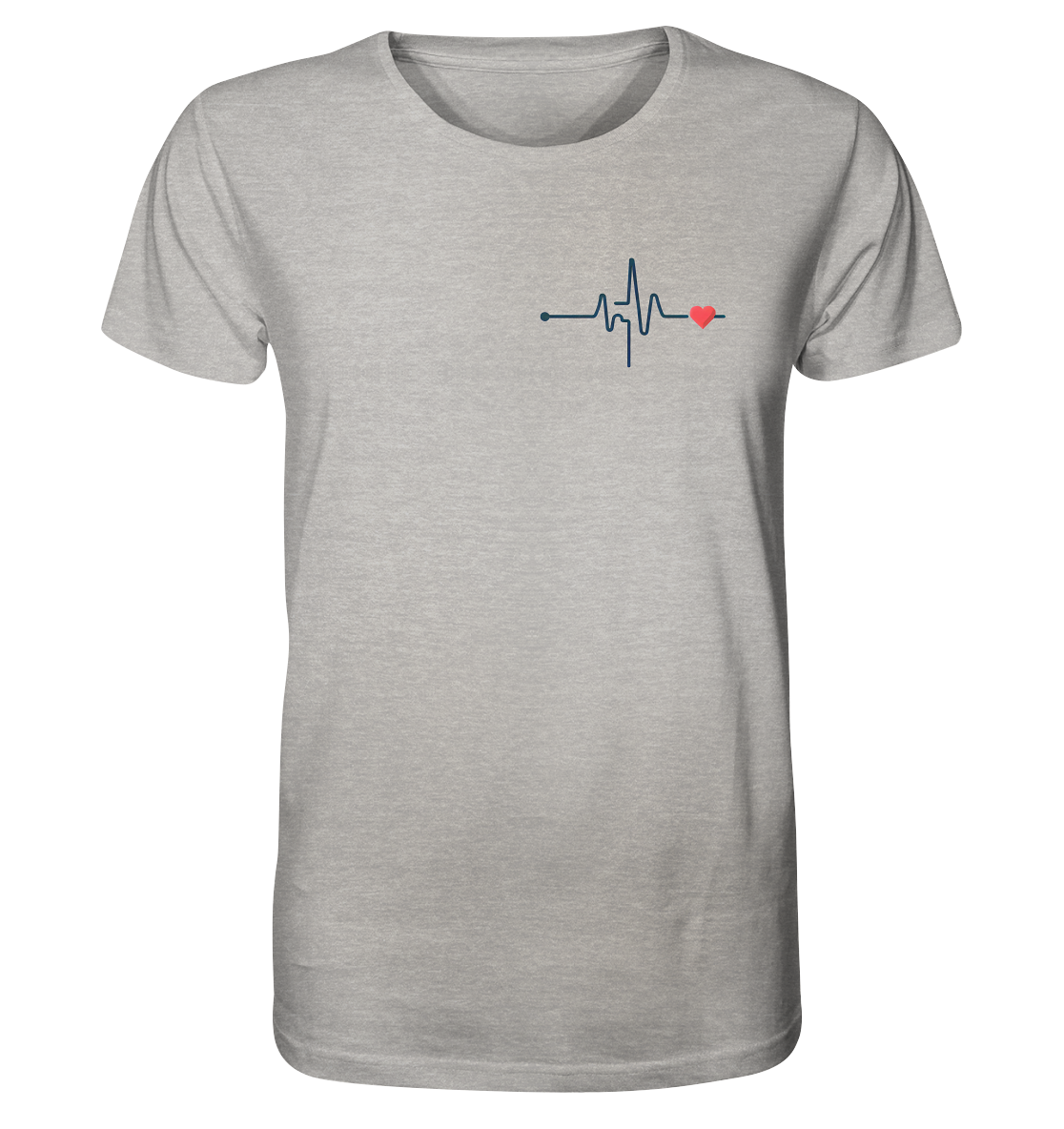 Pulsschlag für die Liebsten - Organic Shirt