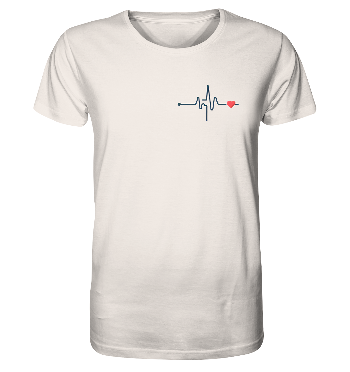 Pulsschlag für die Liebsten - Organic Shirt