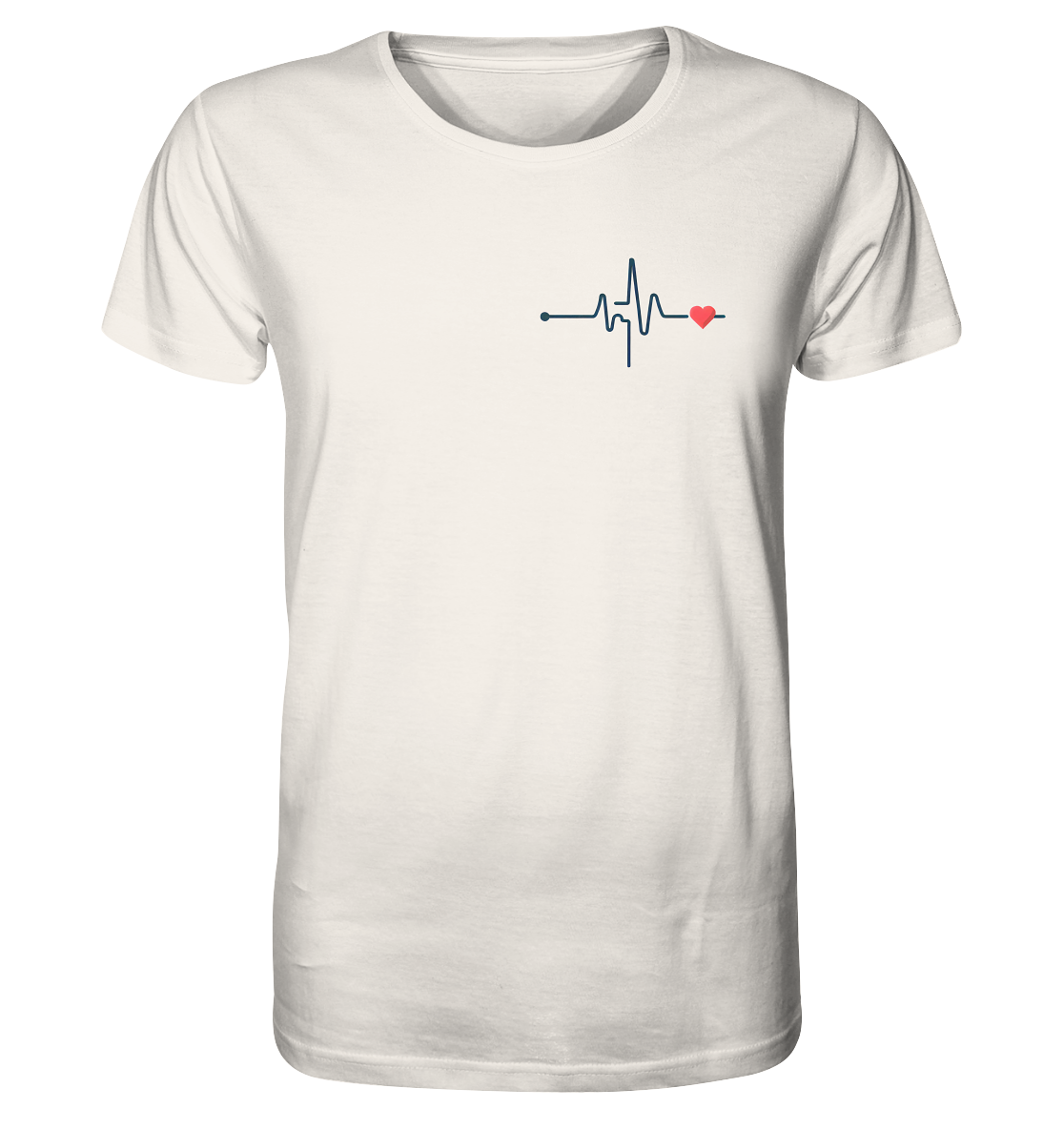 Pulsschlag für die Liebsten - Organic Shirt