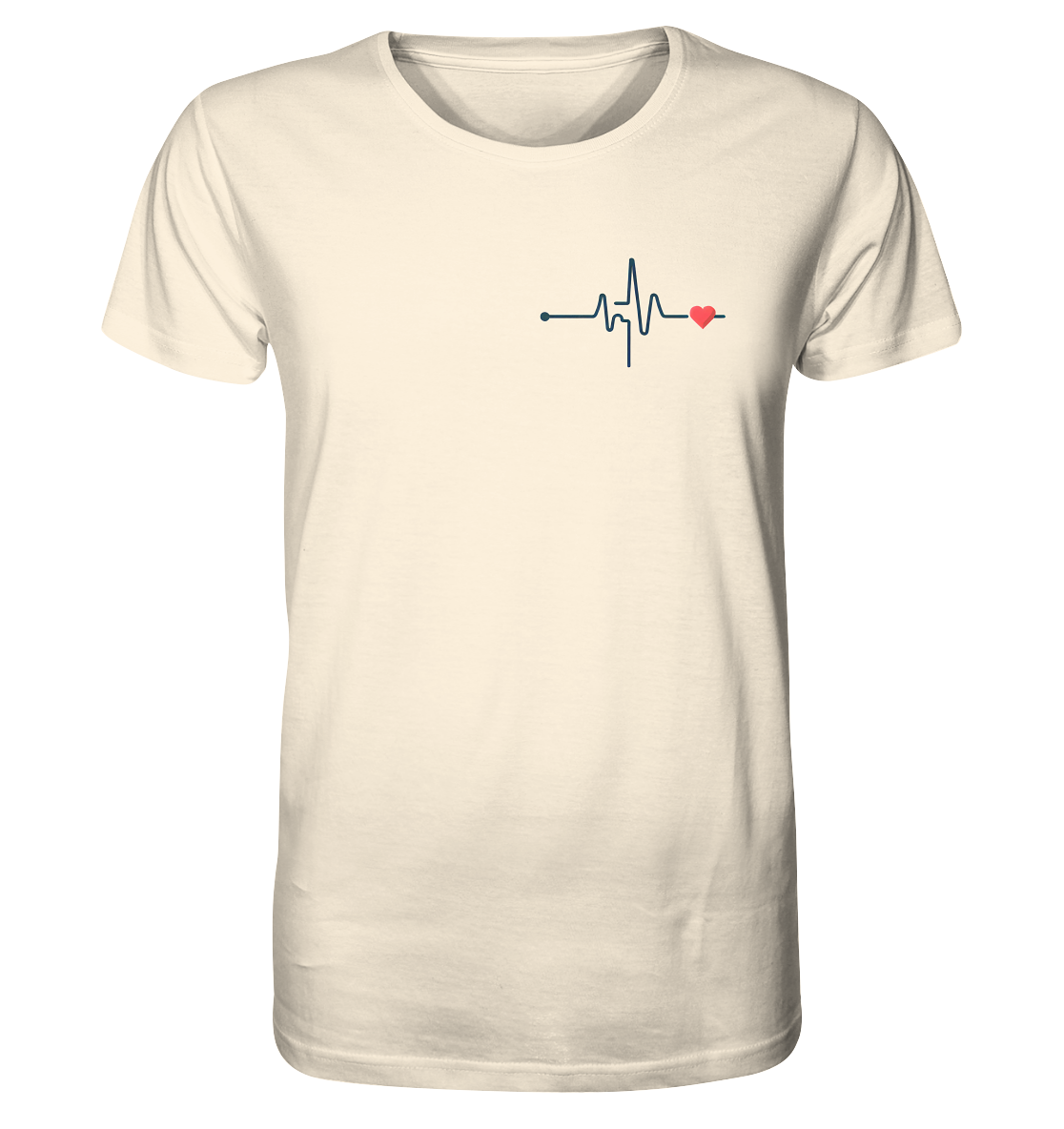 Pulsschlag für die Liebsten - Organic Shirt