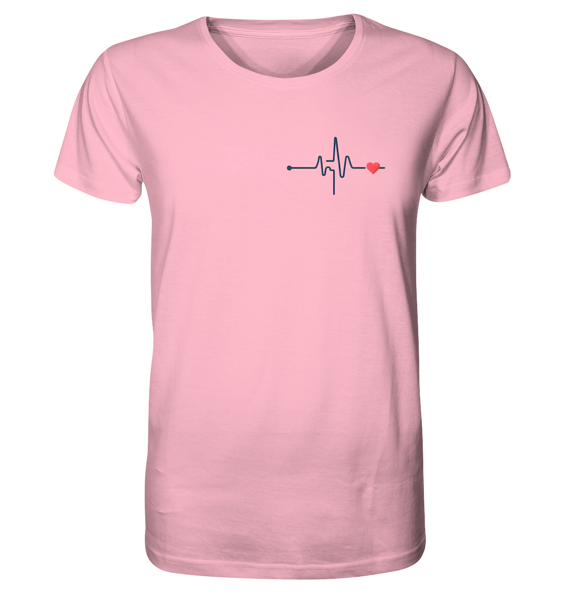 Pulsschlag für die Liebsten - Organic Shirt