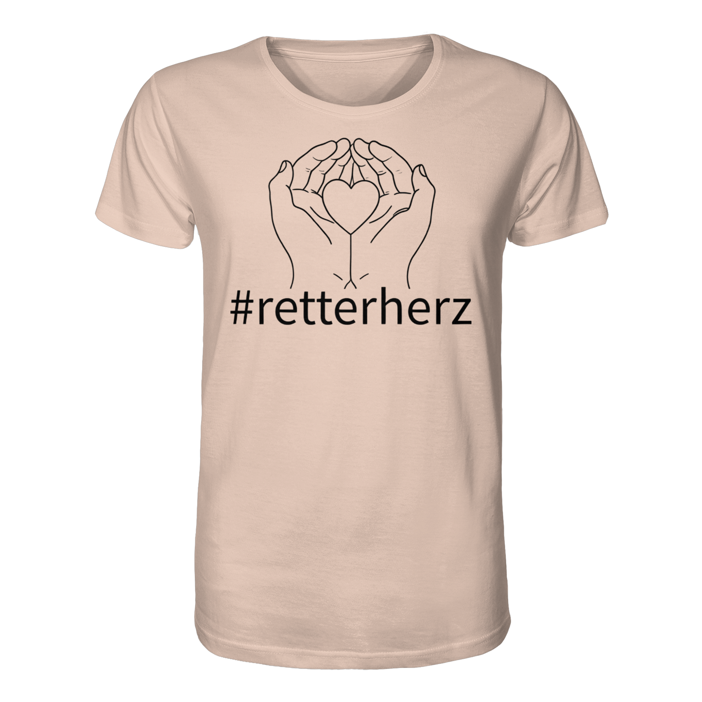 #retterherz - Rettungsdienst - Organic Shirt