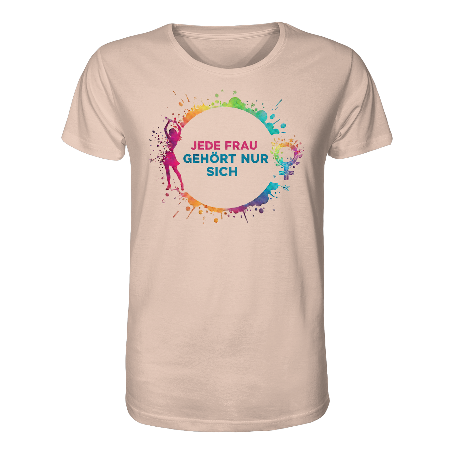 Jede Frau gehört nur sich - Feminismus - Organic Shirt