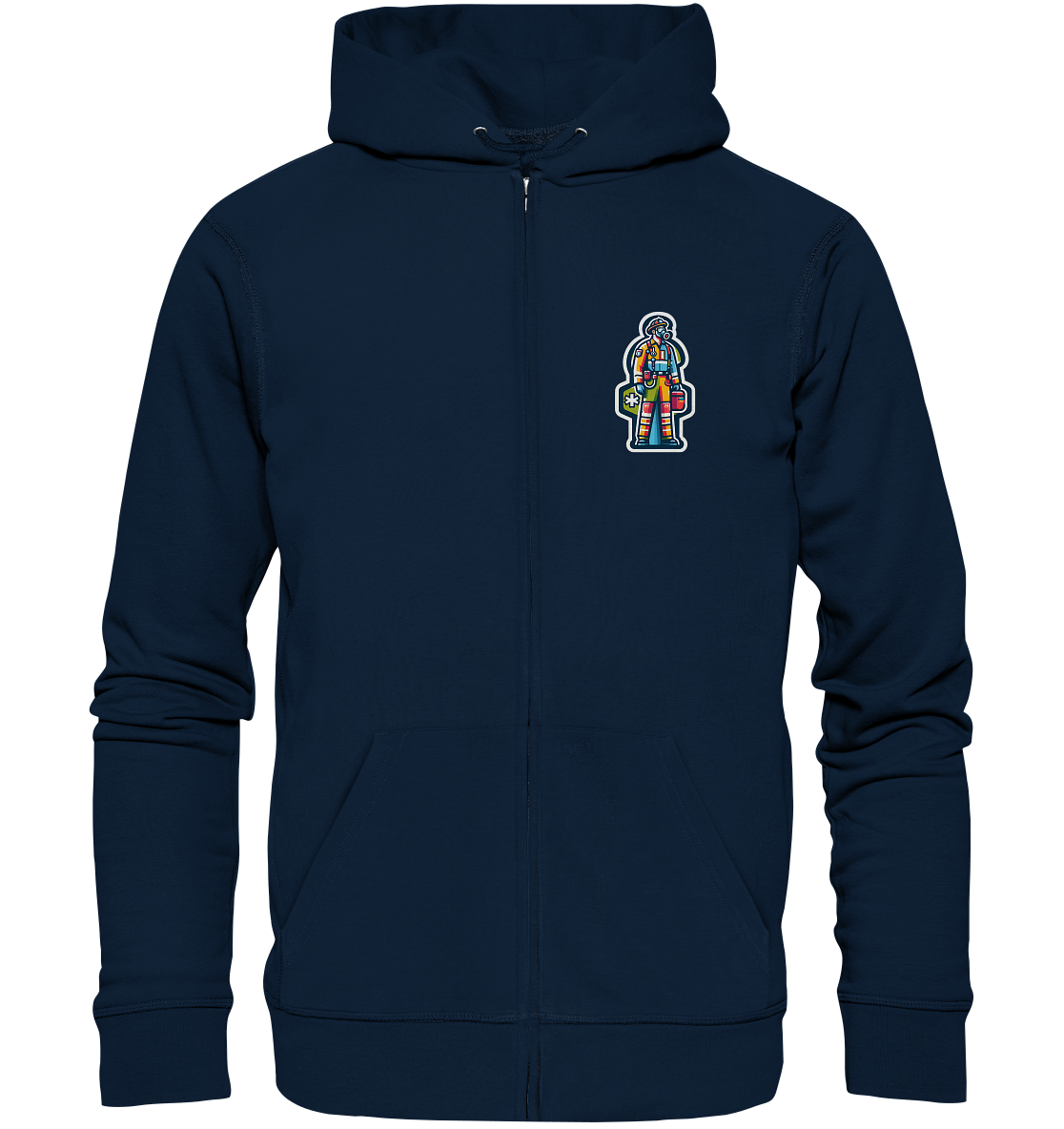 Colorful paramedic/ firefighter - Organic Zipper