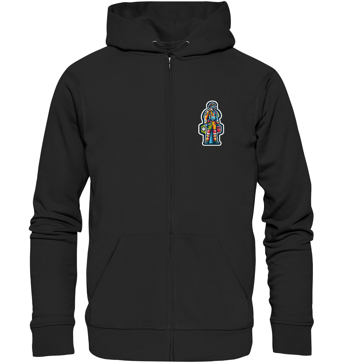 Colorful paramedic/ firefighter - Organic Zipper