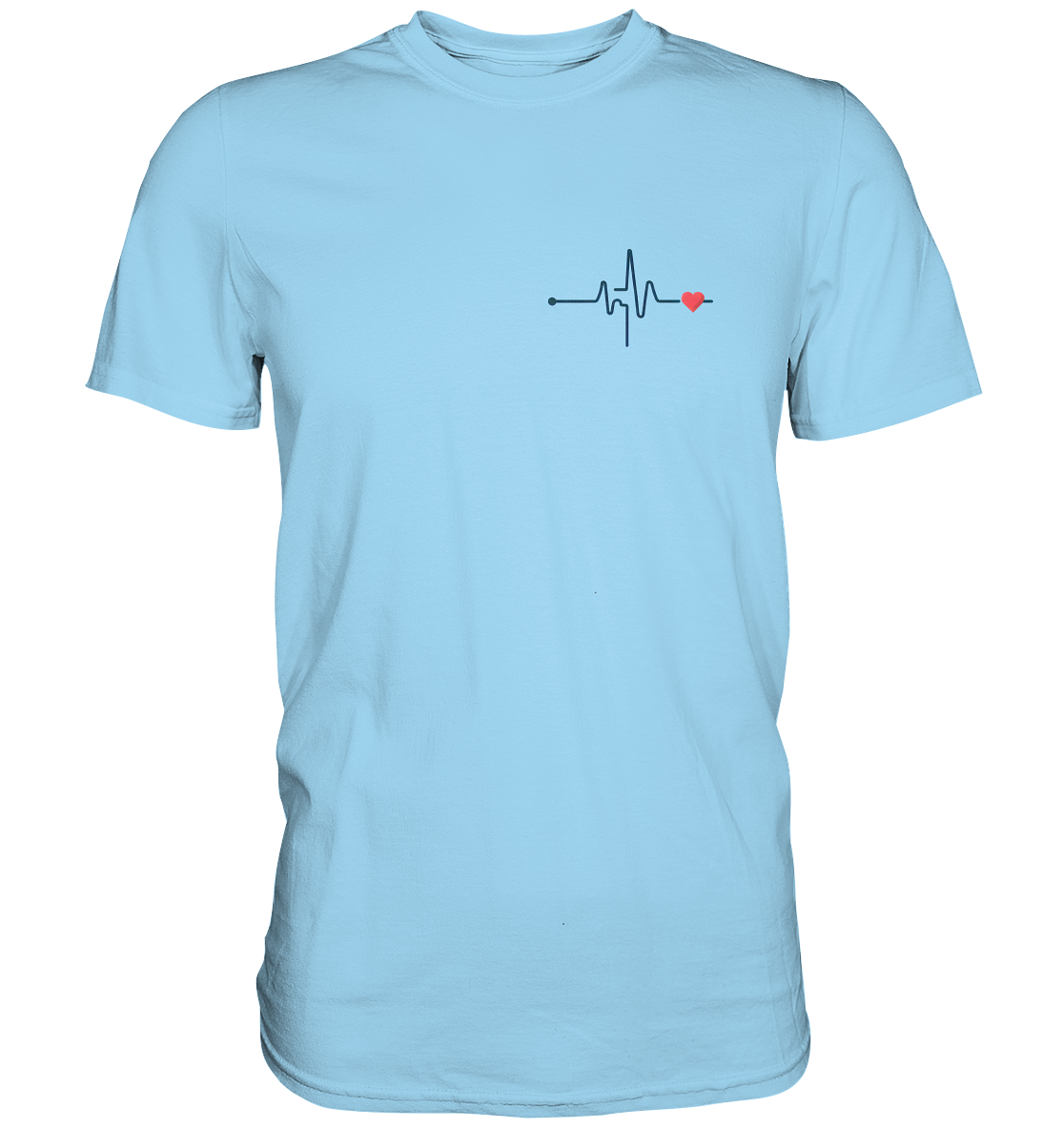 Pulsschlag für die Liebsten - Premium Classic T-Shirt