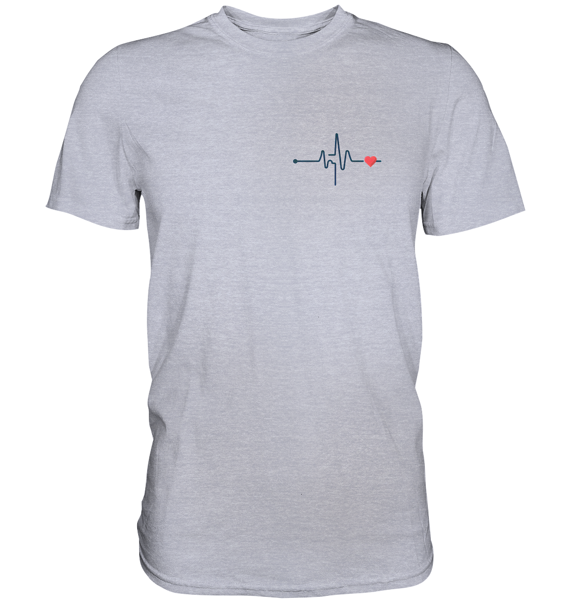 Pulsschlag für die Liebsten - Premium Classic T-Shirt