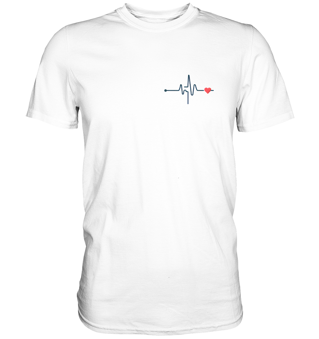 Pulsschlag für die Liebsten - Premium Classic T-Shirt