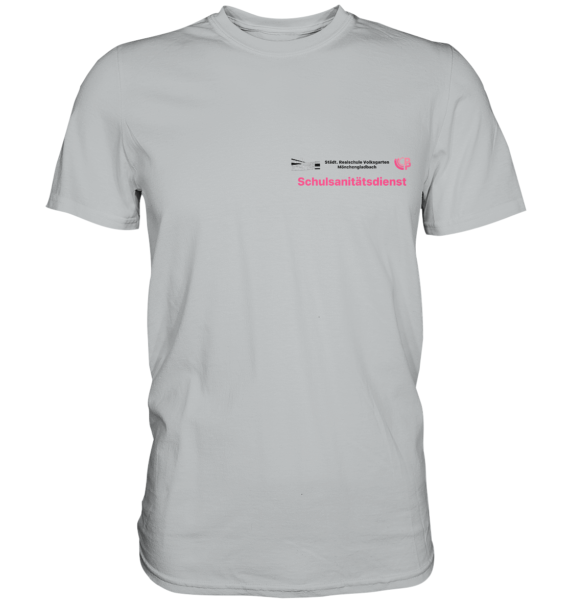 Dienstkleidung Schulsanitätsdienst Stadt. Realschule Volksgarten - Premium Shirt