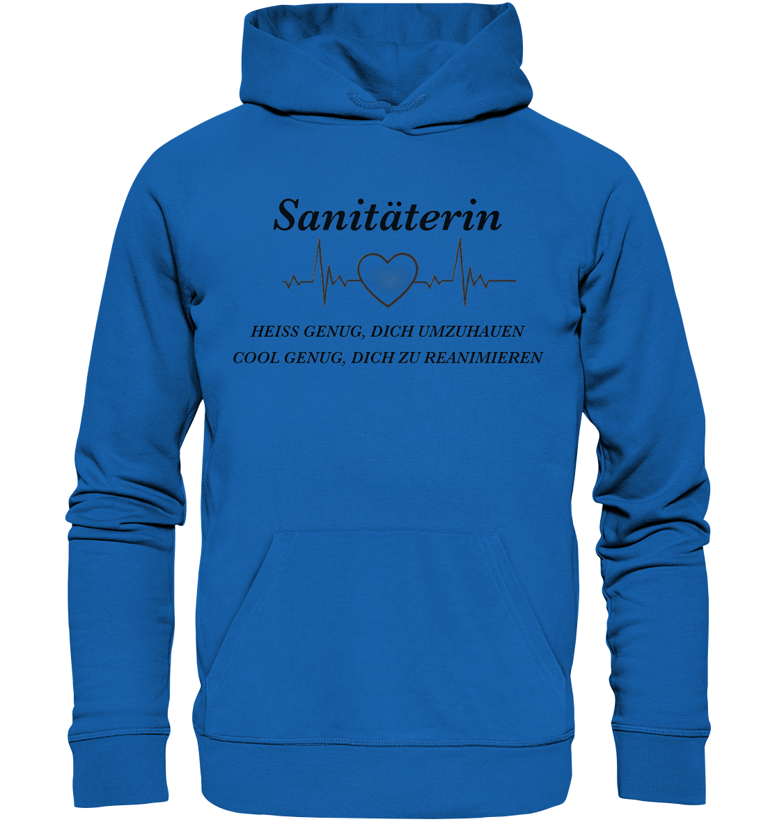 Sanitäterin - heiß und cool - Premium Unisex Hoodie
