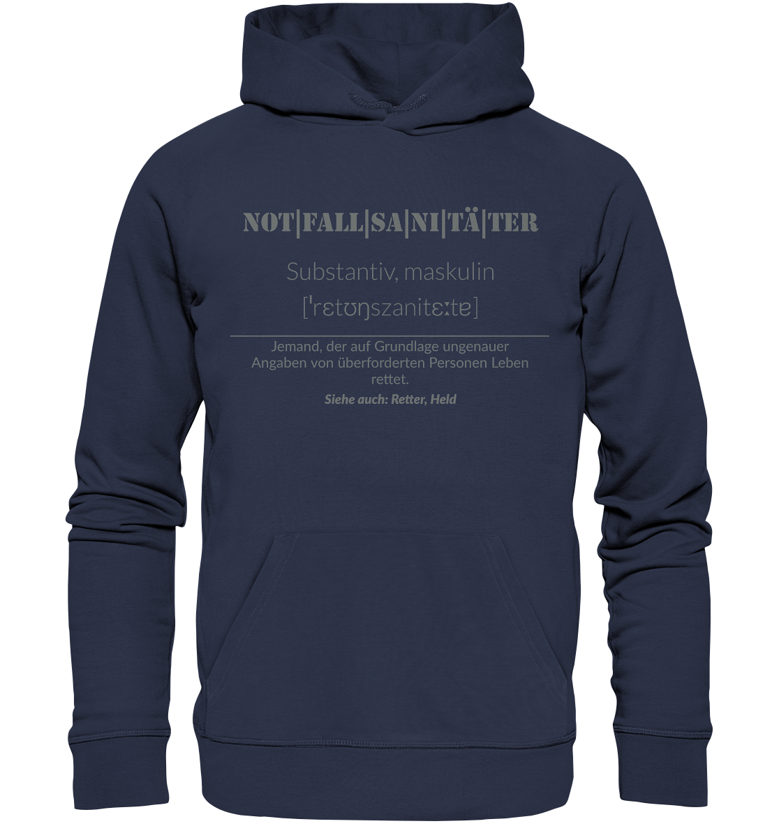 Notfallsanitäter - Premium Unisex Hoodie