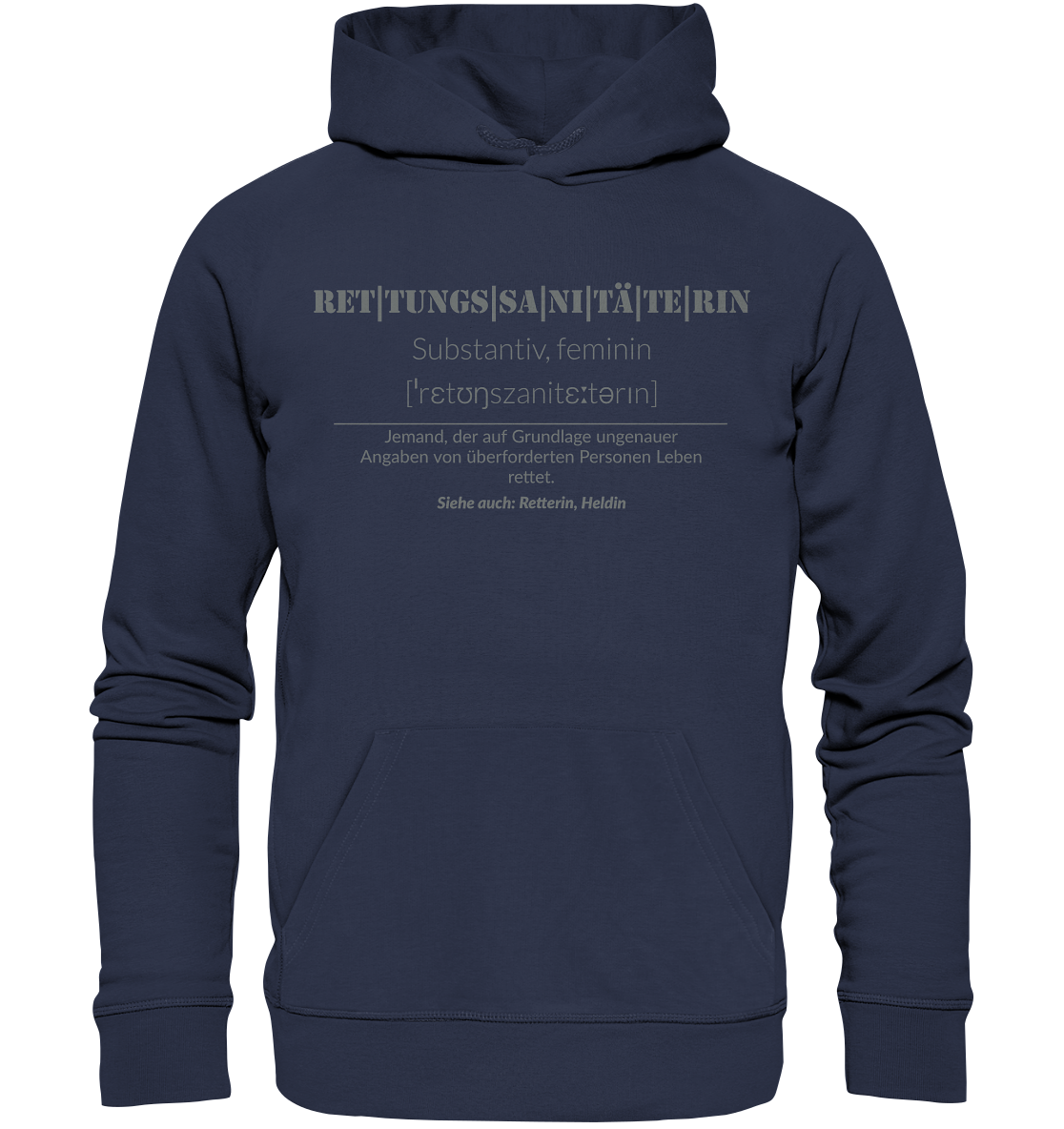 Rettungssanitäterin - Premium Unisex Hoodie