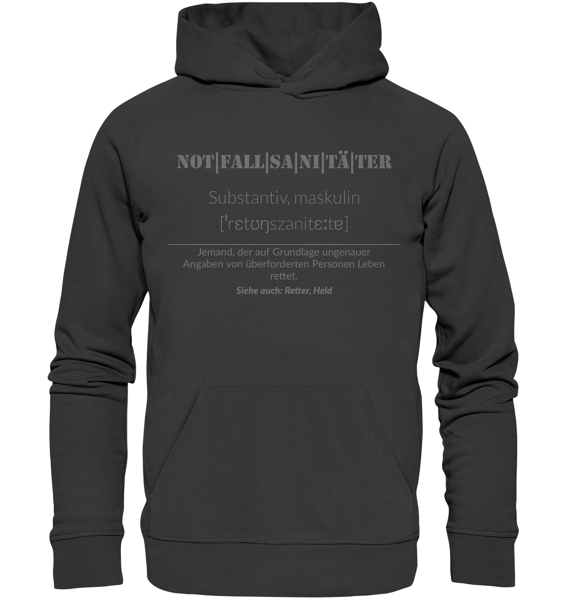 Notfallsanitäter - Premium Unisex Hoodie