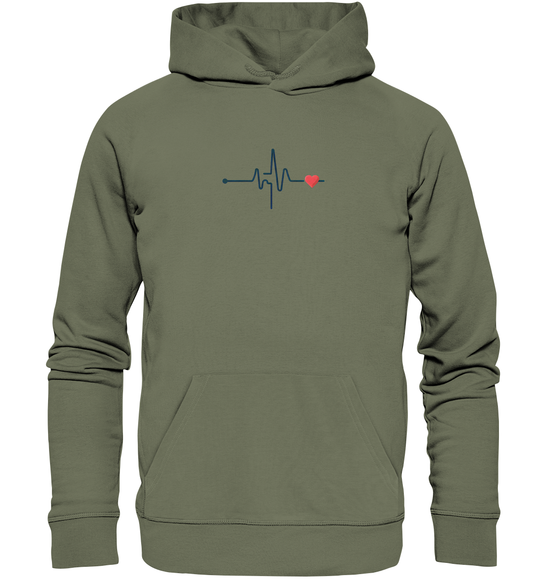 Pulsschlag für die Liebsten - Premium Unisex Hoodie