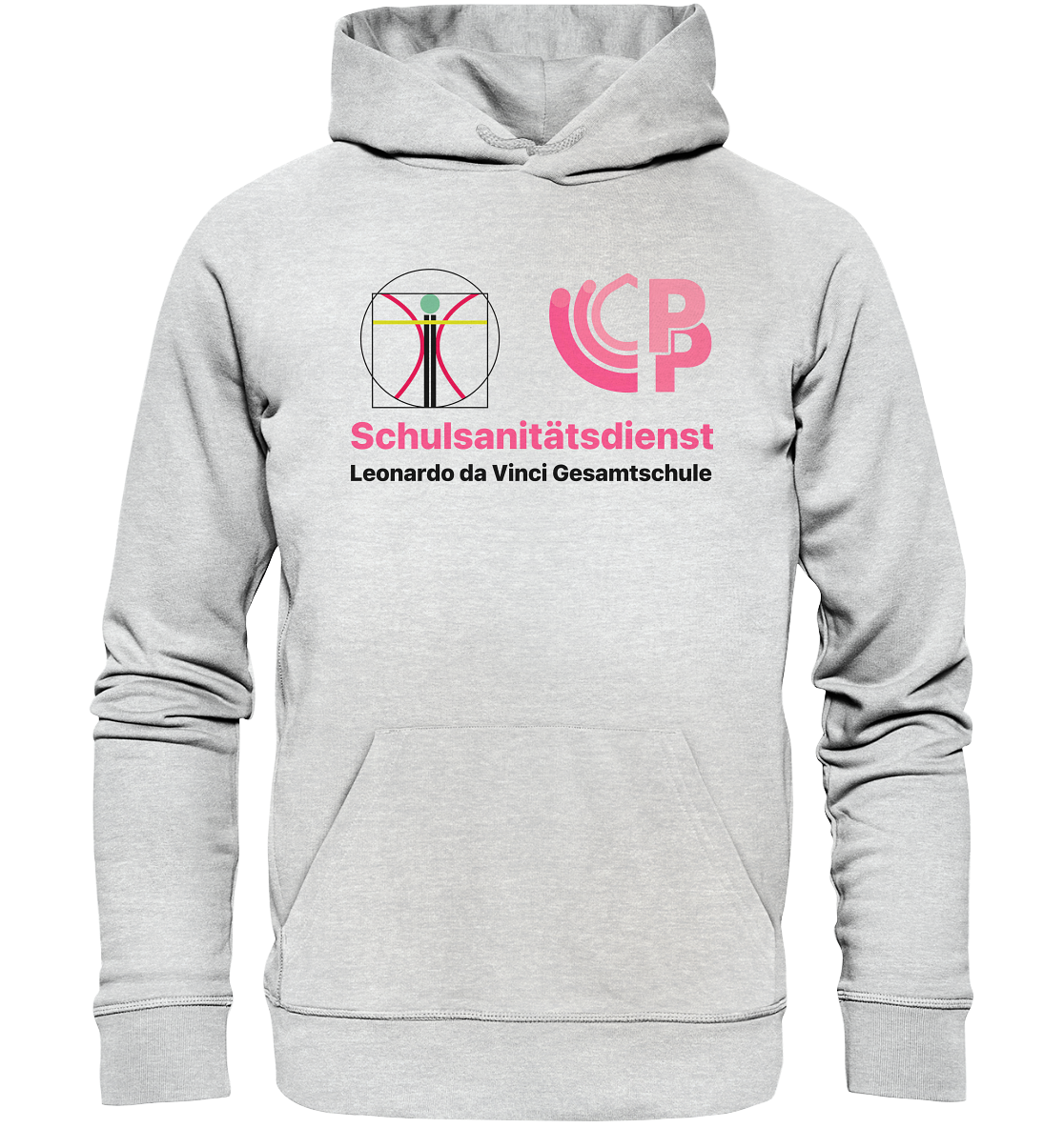 Dienstkleidung Schulsanitätsdienst Leonardo-da-Vinci Gesamtschule Willich - Premium Unisex Hoodie