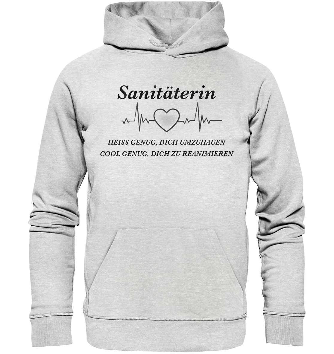 Sanitäterin - heiß und cool - Premium Unisex Hoodie