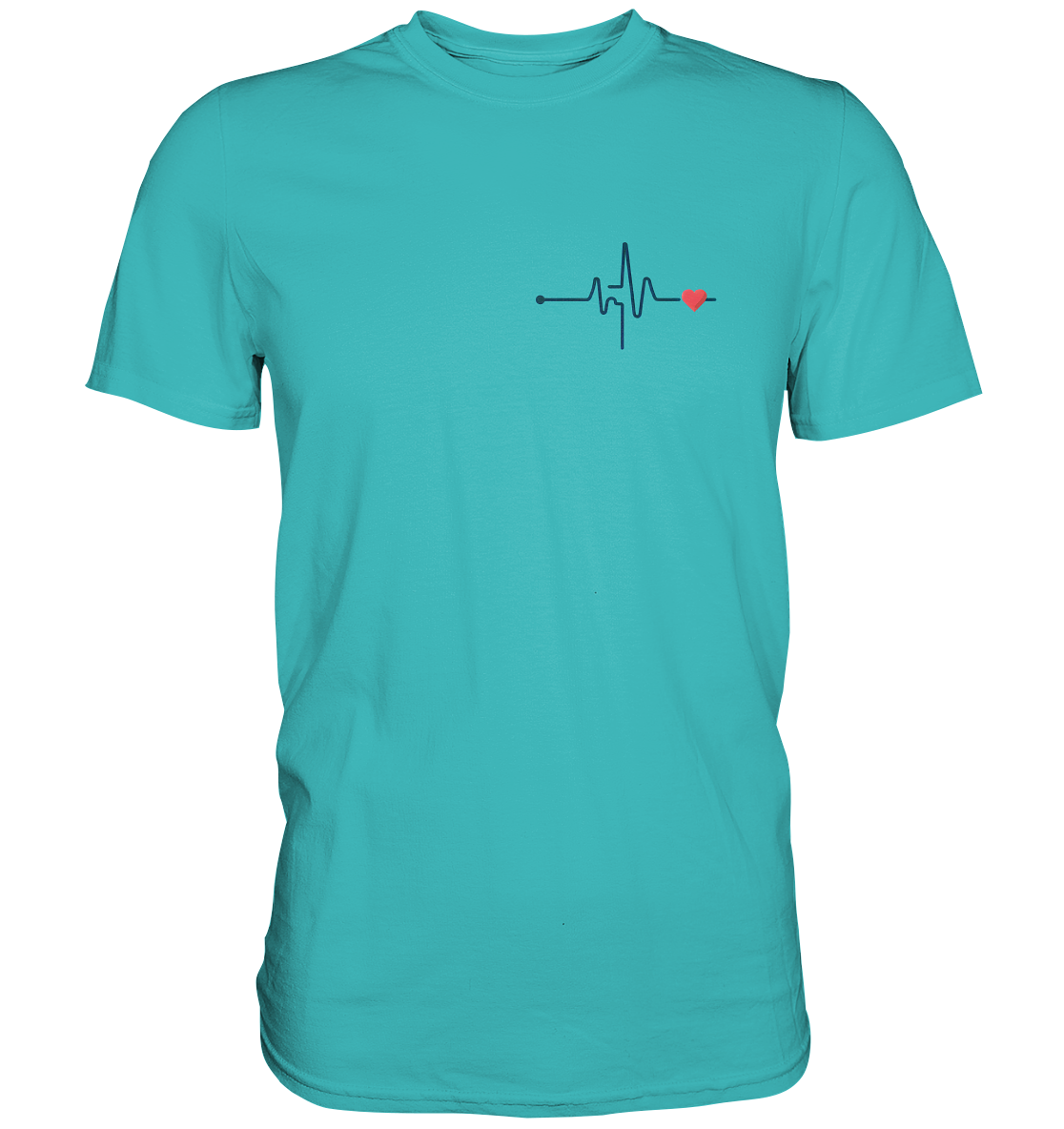 Pulsschlag für die Liebsten - Unisex Essential Premium T-Shirt