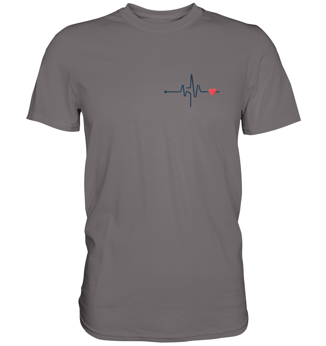 Pulsschlag für die Liebsten - Unisex Essential Premium T-Shirt