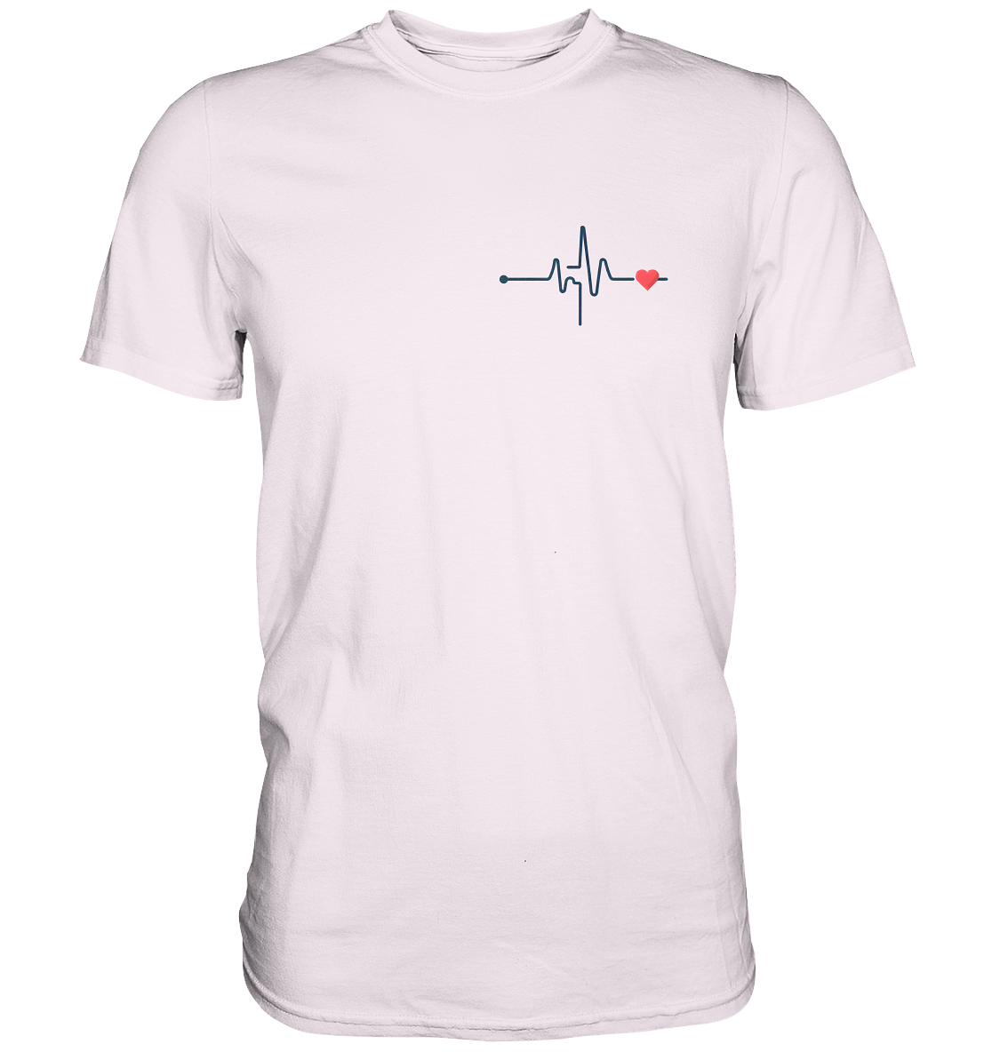 Pulsschlag für die Liebsten - Unisex Essential Premium T-Shirt