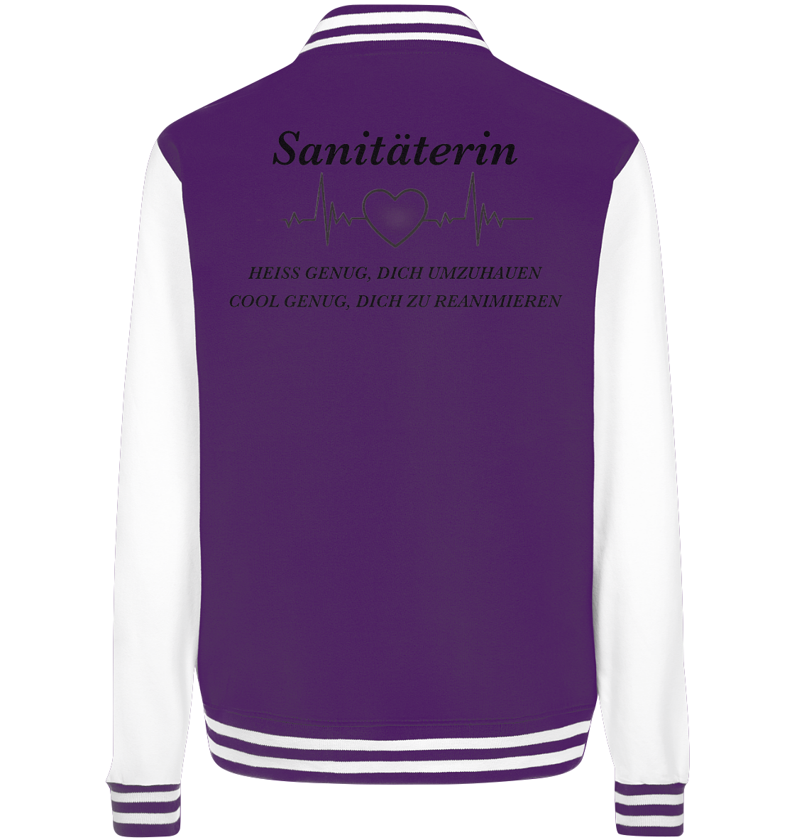 Sanitäterin - heiß und cool - College Jacket