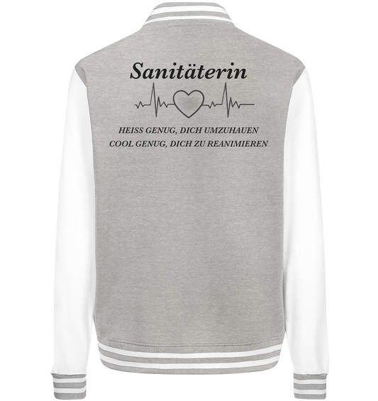 Sanitäterin - heiß und cool - College Jacket